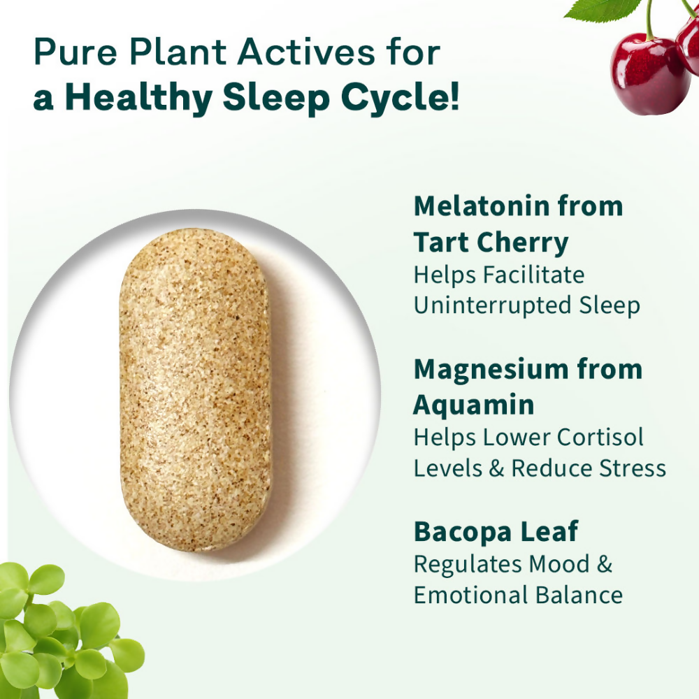 Oziva Magnesium Melatonin Tablets 