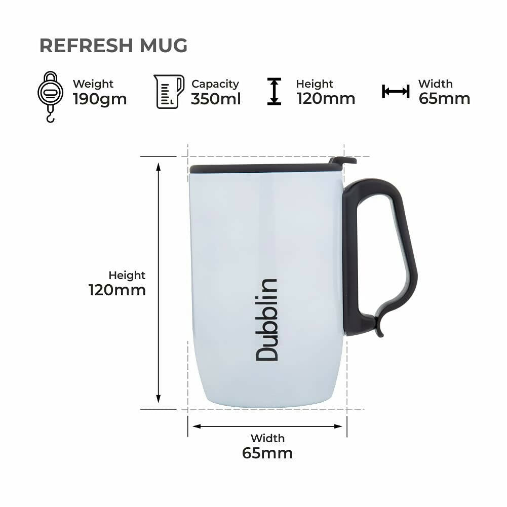 Dubblin Refresh Stainless Steel Mug  Grab2Buy Dubblin Grab2Buy