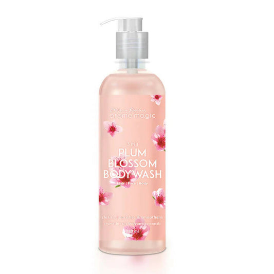 Blossom Kochhar Aroma Magic 3-in-1 Plum Blossom Body Wash | Antioxidant Aromatherapy Body Wash for Soft Skin