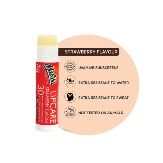 Malibu Strawberry Lip Balm SPF 30 Vegan - Grab2buy