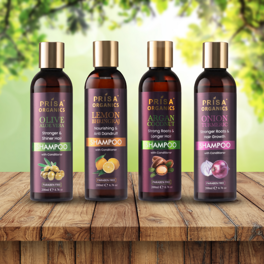 Prisa Organics Olive and Aloe Vera Shampoo - Grab2buy