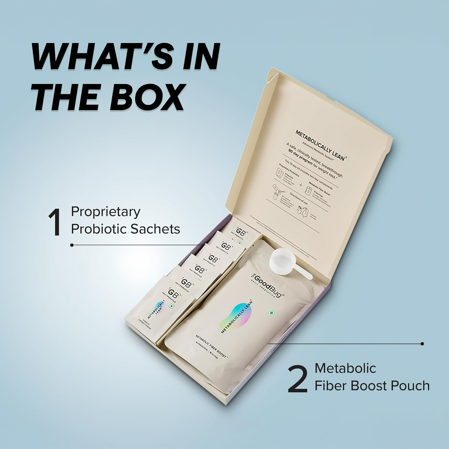 The Good Bug Metabolically Lean Advance Metabolic System Weight Loss For Women & Men 