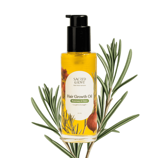 Sacred Grove Rosemary Leaves & Onion Hair Growth Oil