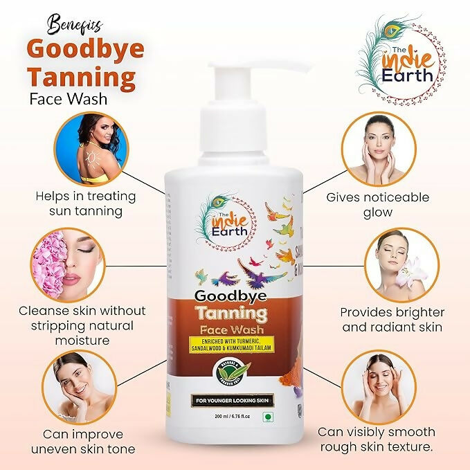 The Indie Earth Goodbye Tanning (Skin Lightening) Facewash  Grab2Buy The Indie Earth Grab2Buy