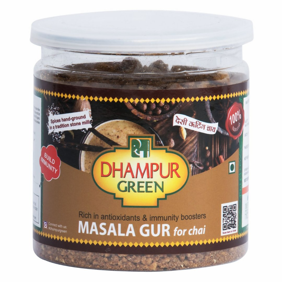 Dhampur Green Masala Gur for Milk & Tea - Grab2buy