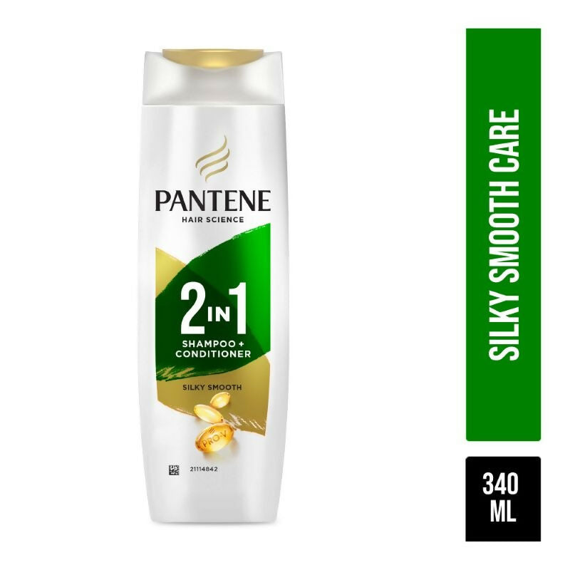 Pantene 2 In 1 Silky Smooth Care Shampoo + Conditioner 