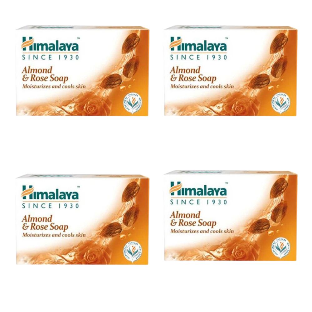 Himalaya Herbals Almond and Rose Soap 