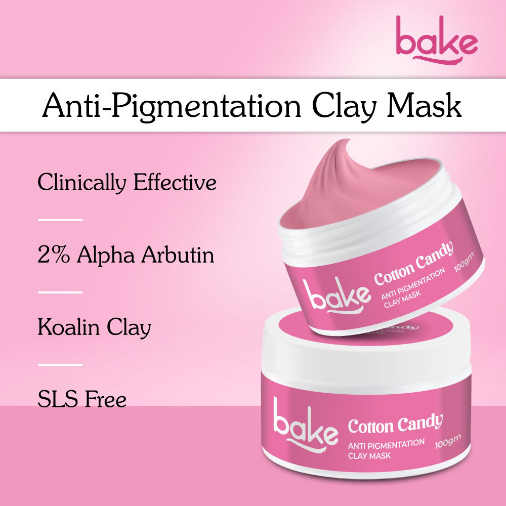 Bake Cotton Candy Anti Pigmentation Clay Mask With Alpha Arbutin  Grab2Buy Bake Grab2Buy