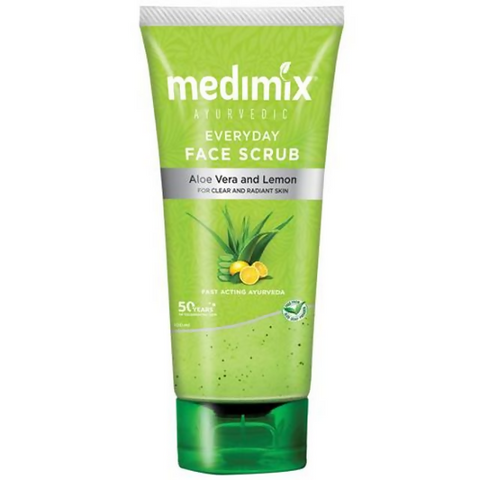 Medimix Ayurvedic Everyday Face Scrub with Aloe Vera & Lemon