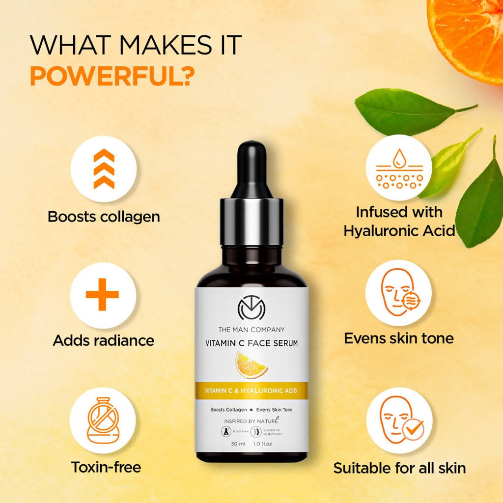 The Man Company Vitamin C Face Serum  Grab2Buy The Man Company Grab2Buy