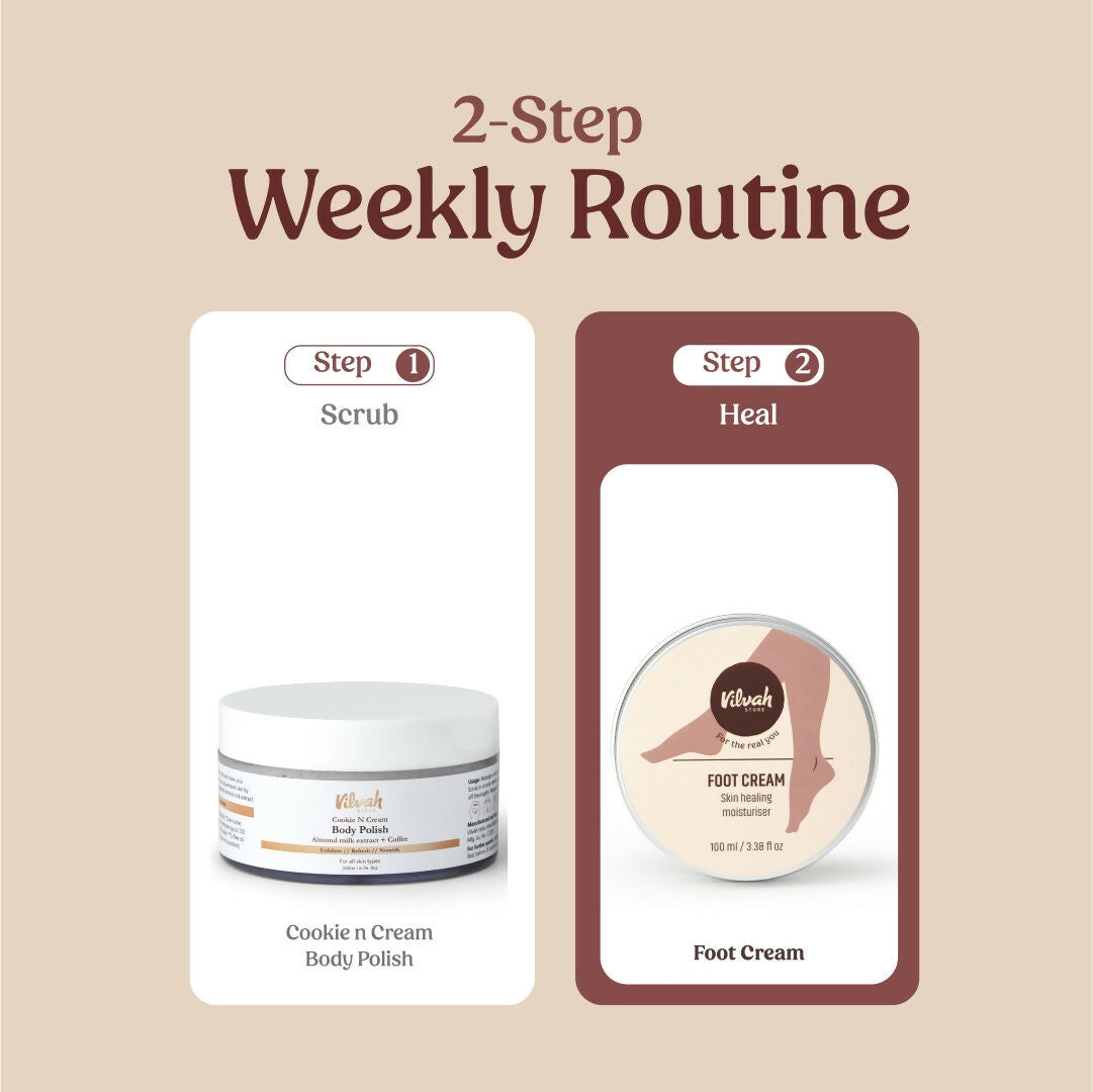 Vilvah Store Foot Cream (Treats Cracked Heels)  Grab2Buy Vilvah Store Grab2Buy