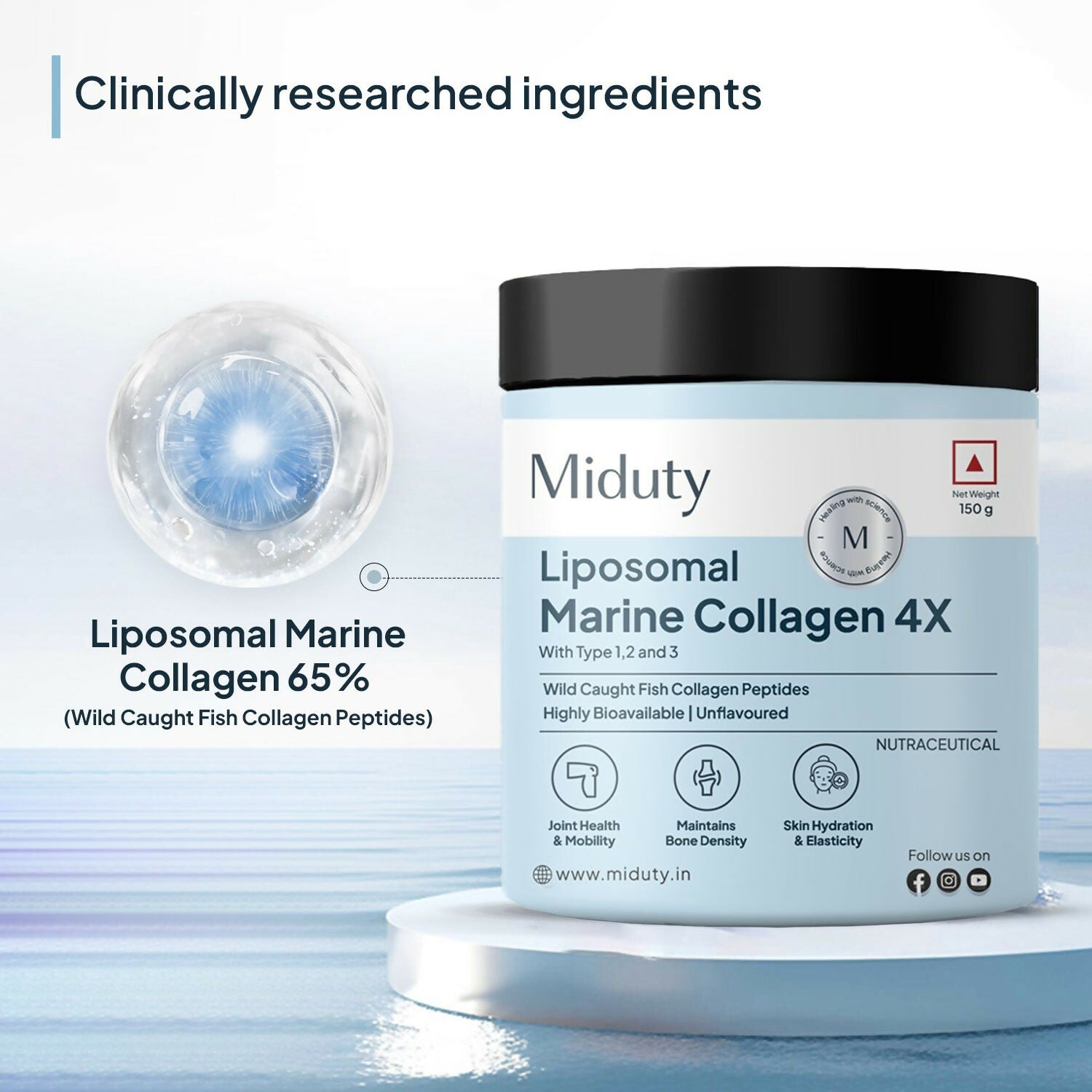 Miduty by Palak Notes Marine Collagen 4X 