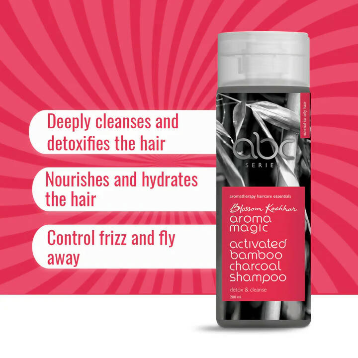 Blossom Kochhar Aroma Magic Activated Bamboo Charcoal Shampoo - Grab2buy