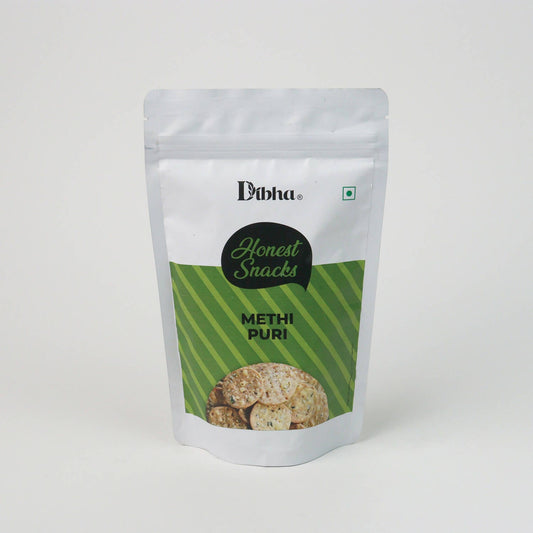 Dibha - Honest Snacking Methi Puri Snack - Grab2buy