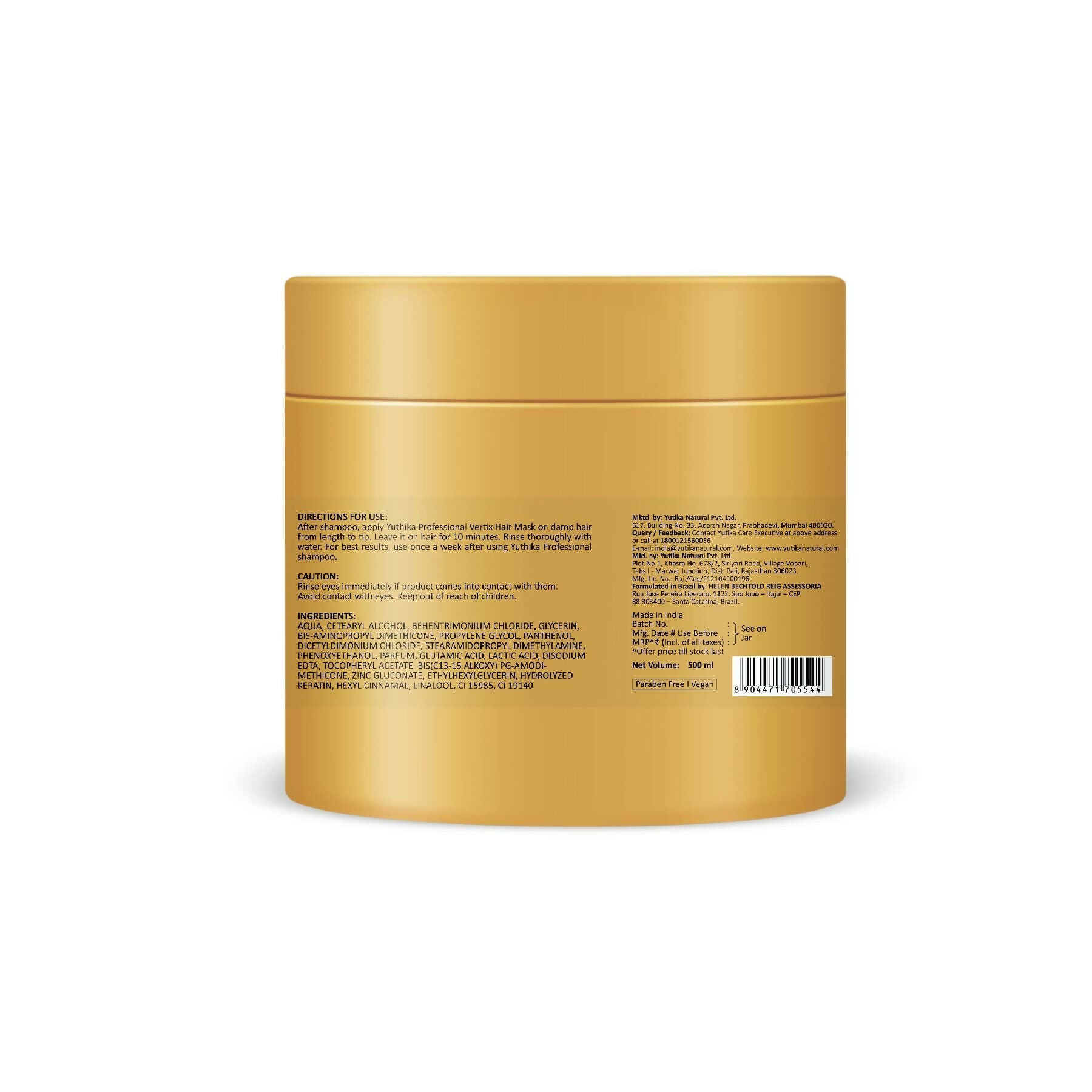 Yuthika Professional Vertix Hydrolyzed Keratin Hair Mask For Women & Men  Grab2Buy Yuthika Grab2Buy