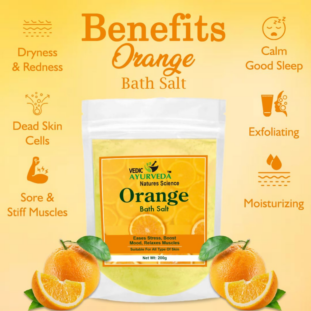 VedicAyurveda Orange Bath Salt  Grab2Buy VedicAyurveda Grab2Buy