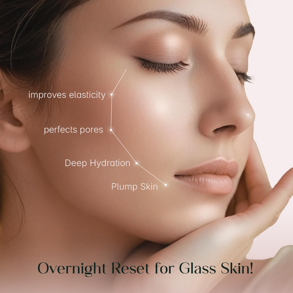 Seoulskin Collagen Glass Skin Overnight Mask - Korean Collagen Face Mask