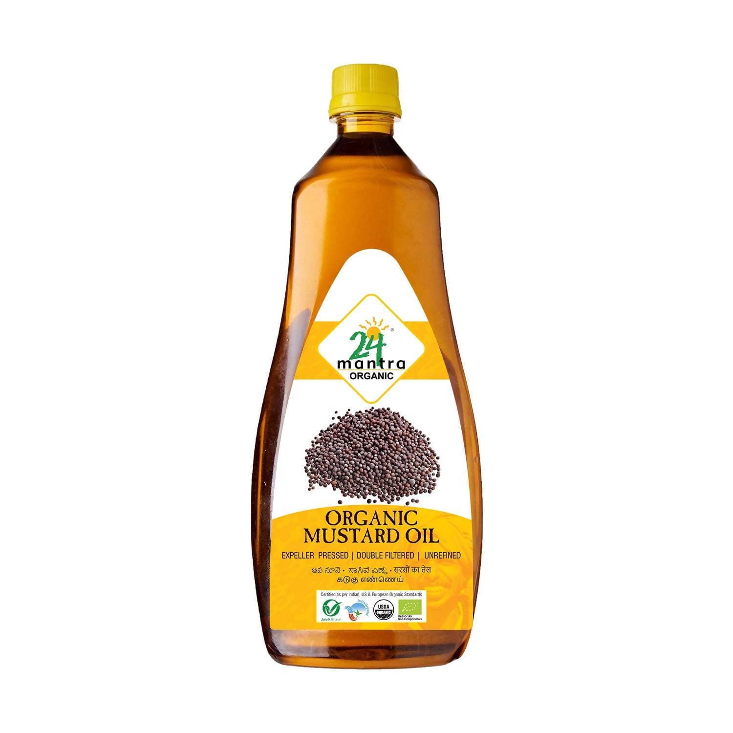 24 Mantra Organic Mustard Oil 