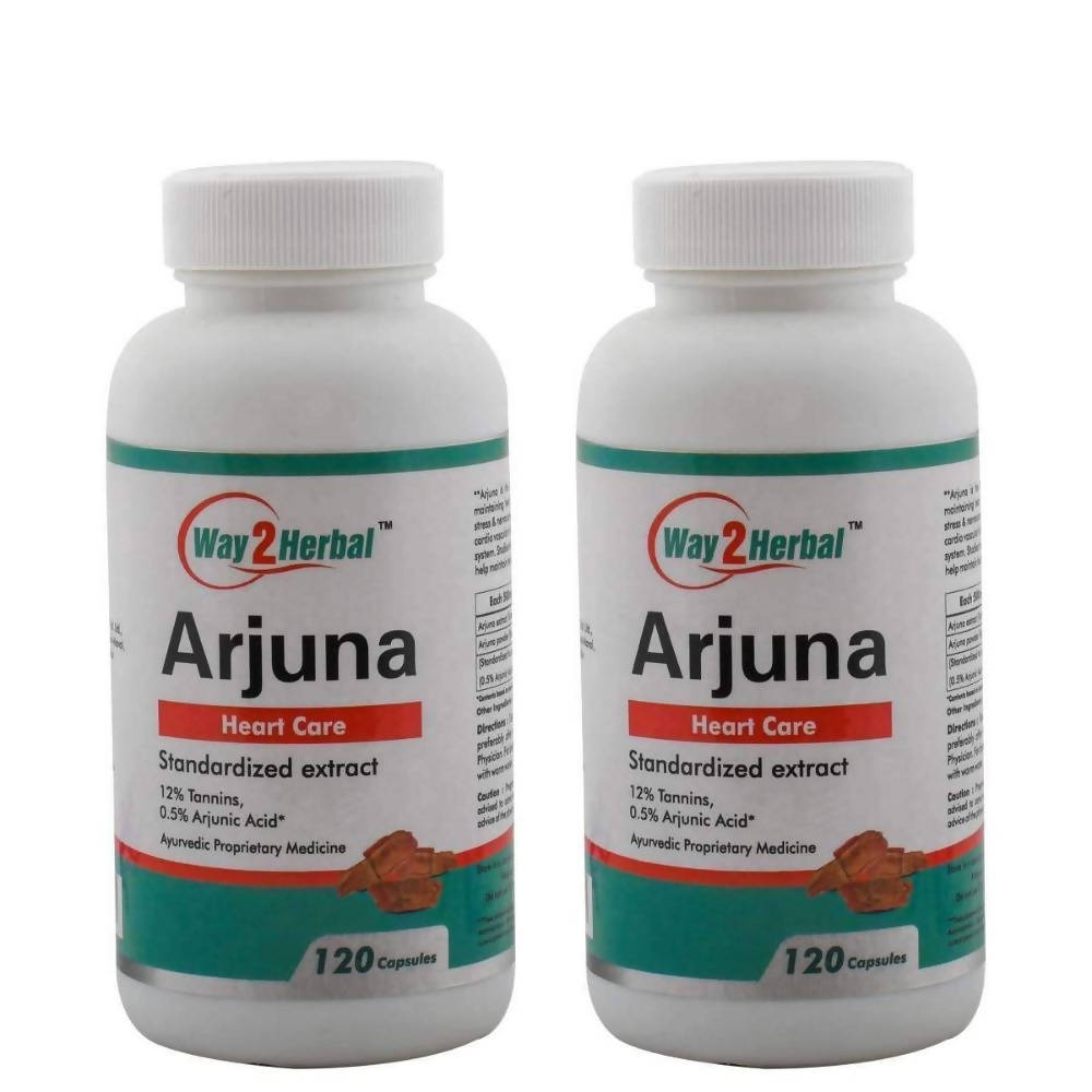Way2herbal Arjuna Tablets 