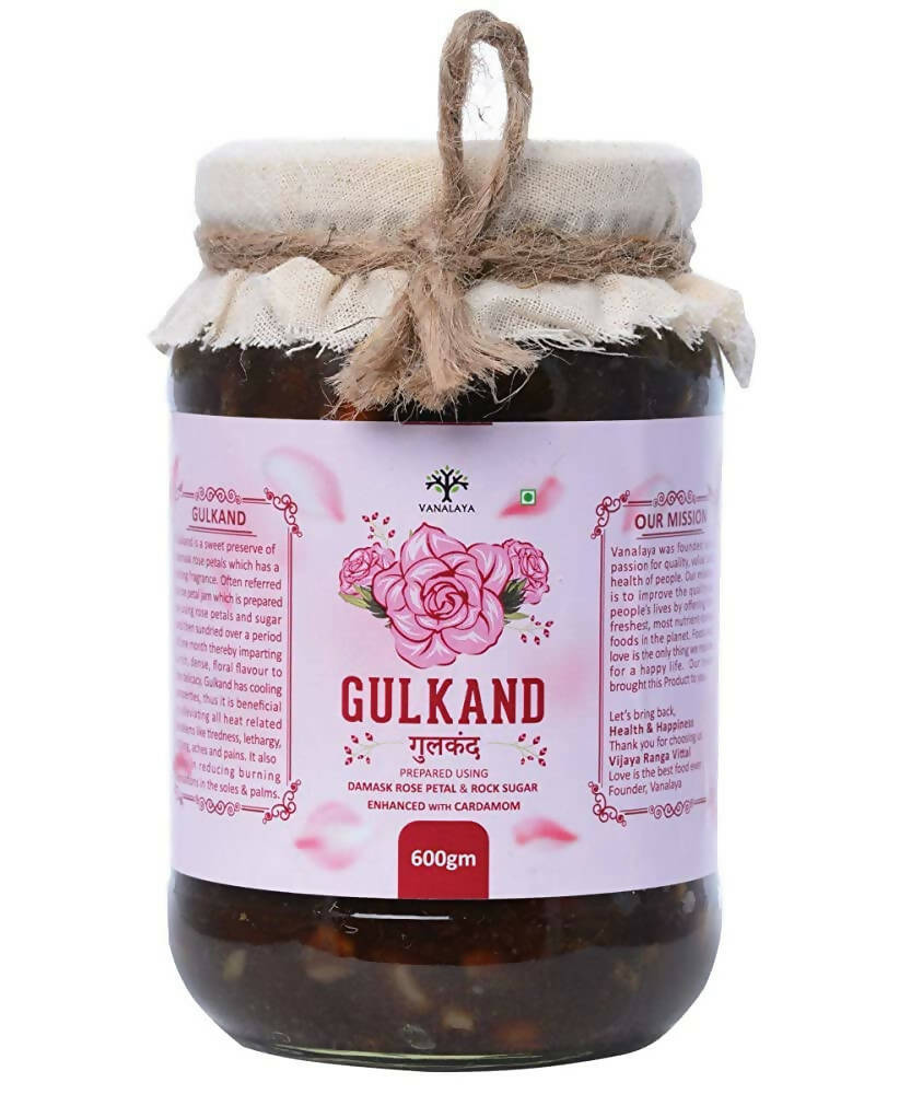 Vanalaya Gulkand With Cardamom 
