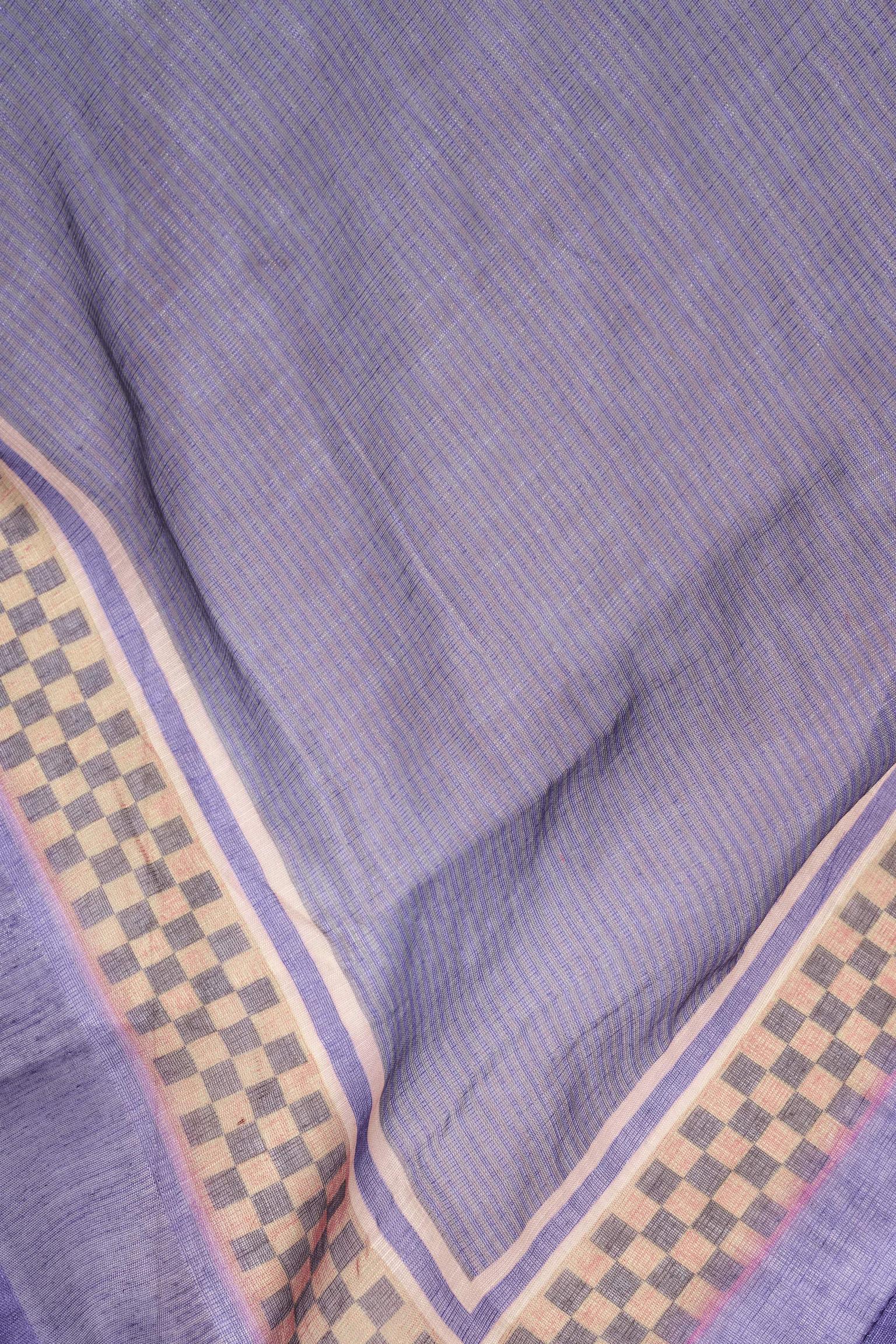 Dwija Fashion Navy Blue Party Wear Printed Linen Ready To Wear Saree With Unstitched Blouse