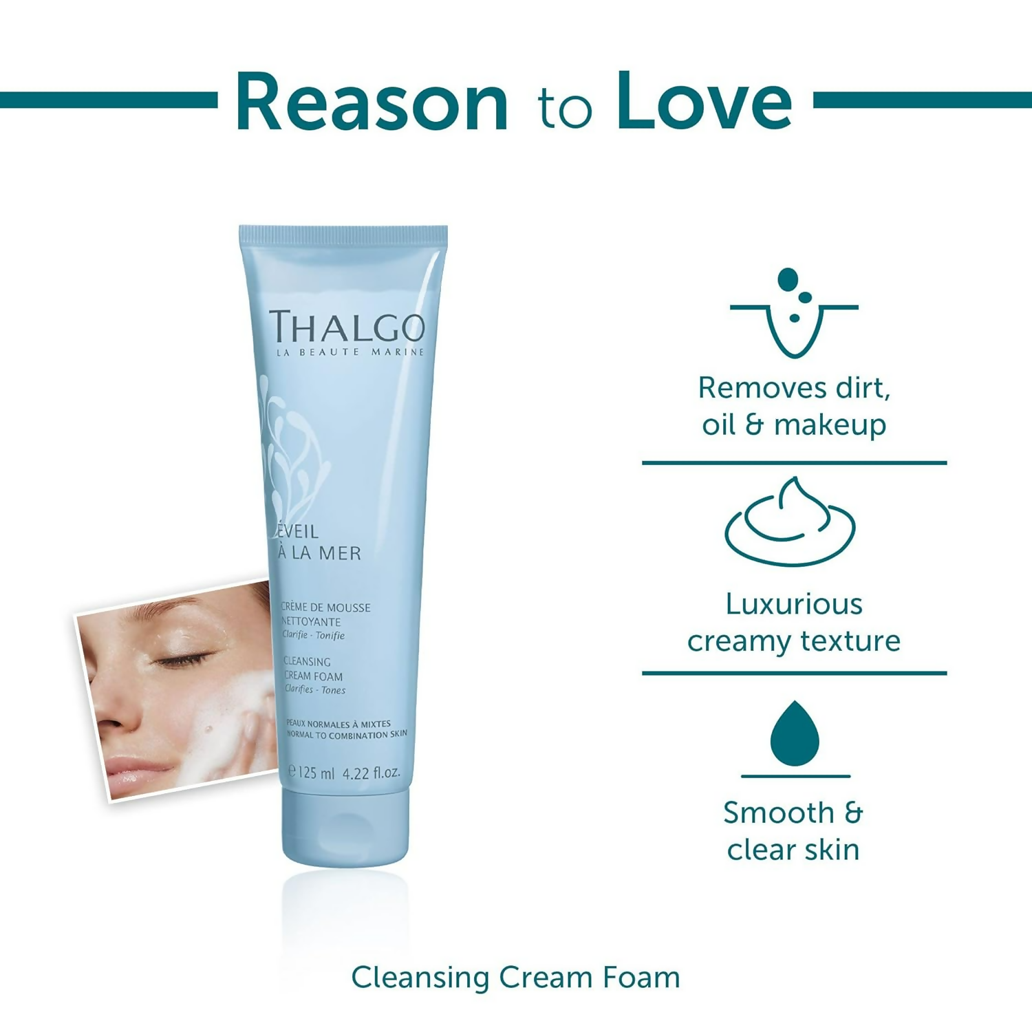 Thalgo Cleansing Cream Foam - Cream-to-Foam Face Cleanser  Grab2Buy Thalgo Grab2Buy