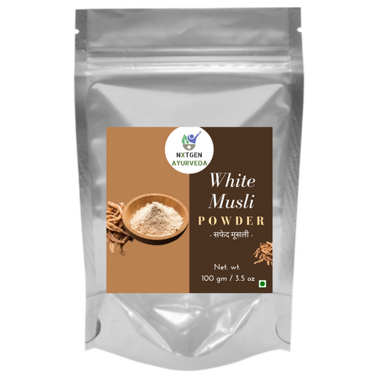 Nxtgen Ayurveda Musli White Powder - Grab2buy
