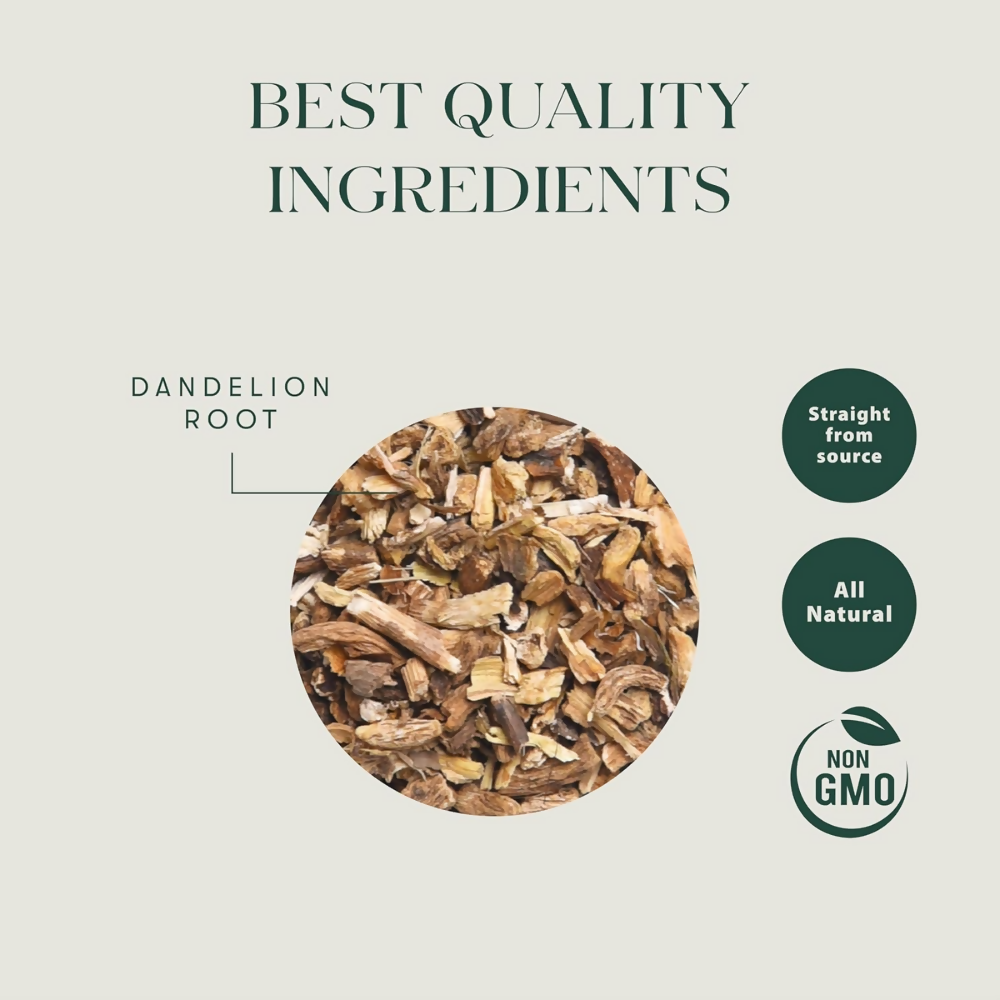 Luxmi Estates Pure Dandelion Root – Natural Herbal Infusion