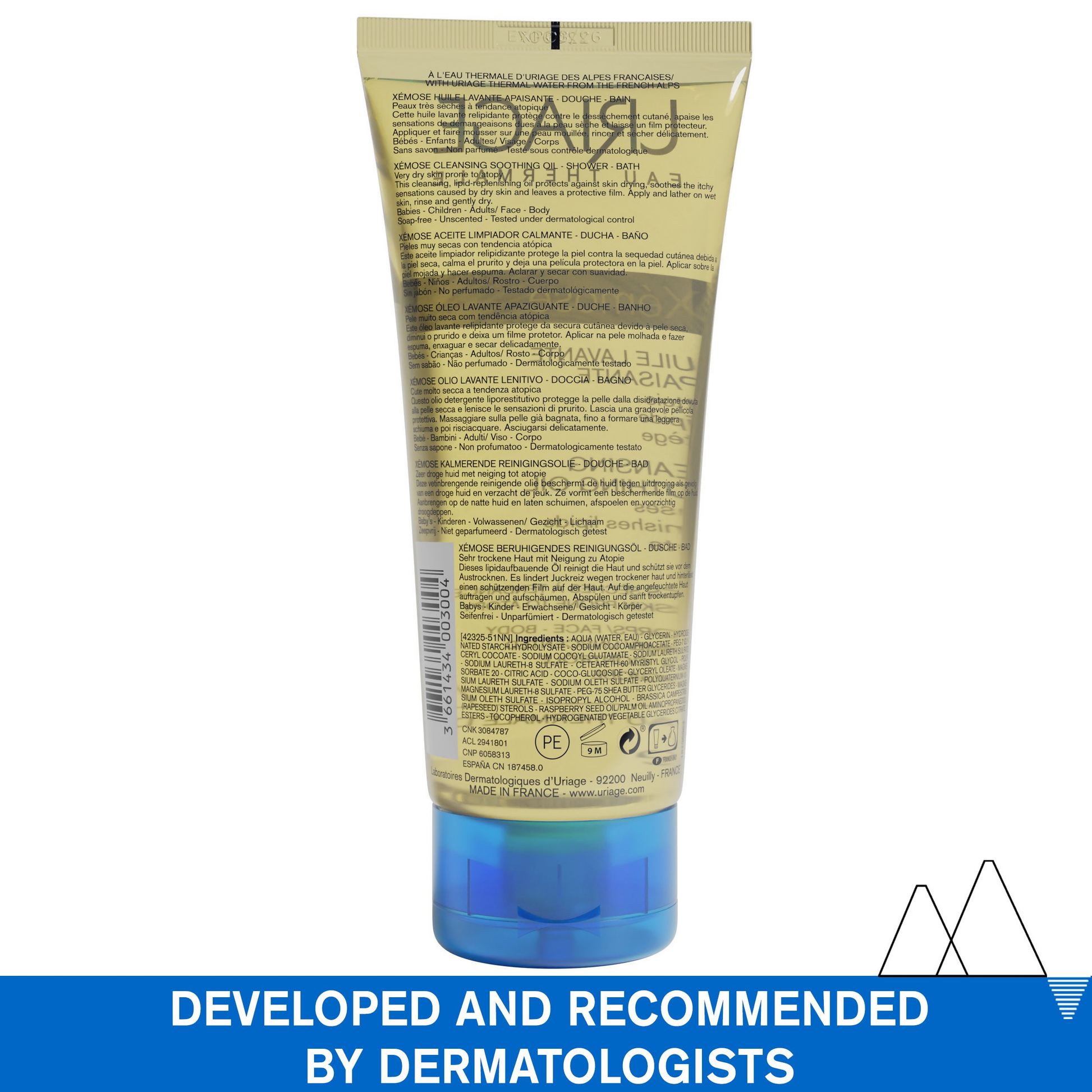 Uriage Xemose Cleansing Soothing Oil  Grab2Buy Uriage Grab2Buy