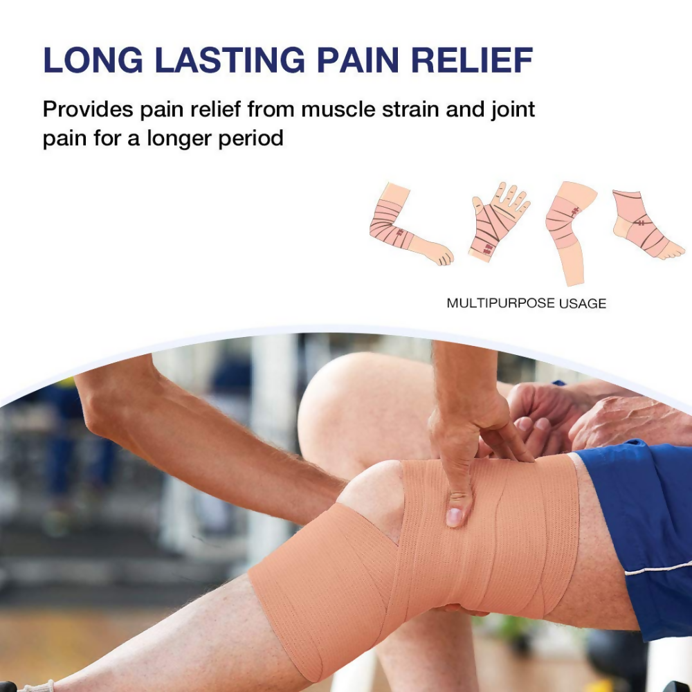 Hansaplast Soft Cotton Crepe Bandage For Pain Relief - Elastic 