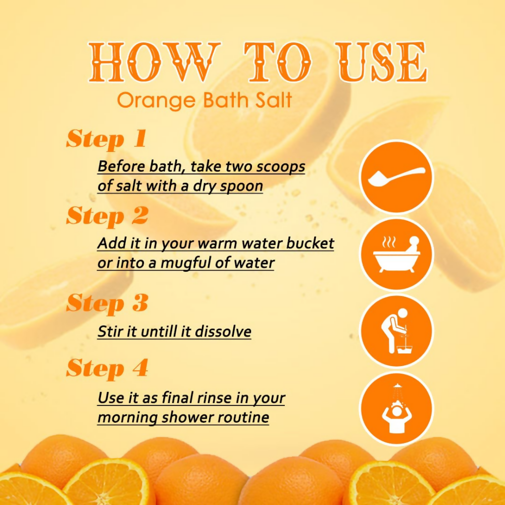 VedicAyurveda Orange Bath Salt  Grab2Buy VedicAyurveda Grab2Buy