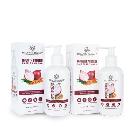 Bella Vita Organic Growth Protein Shampoo & Conditioner Combo
