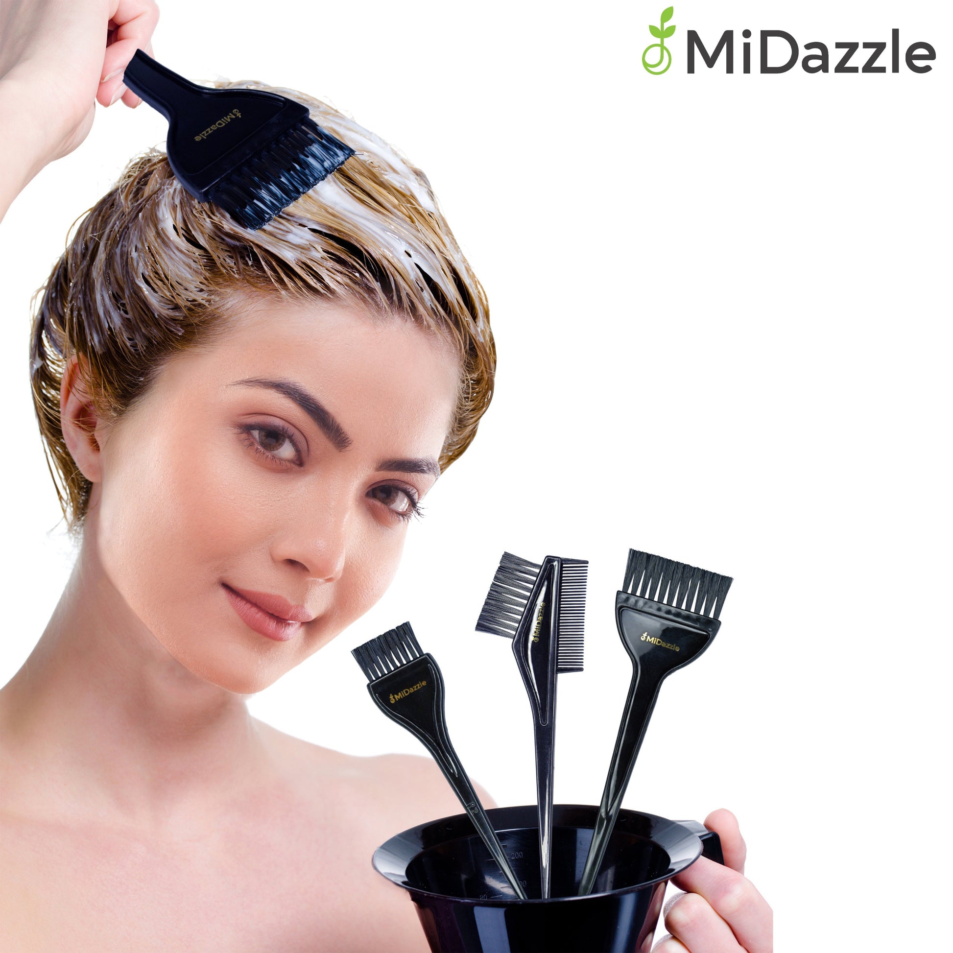MiDazzle Color Brush - M (Pack Of 12) MIDB1011
