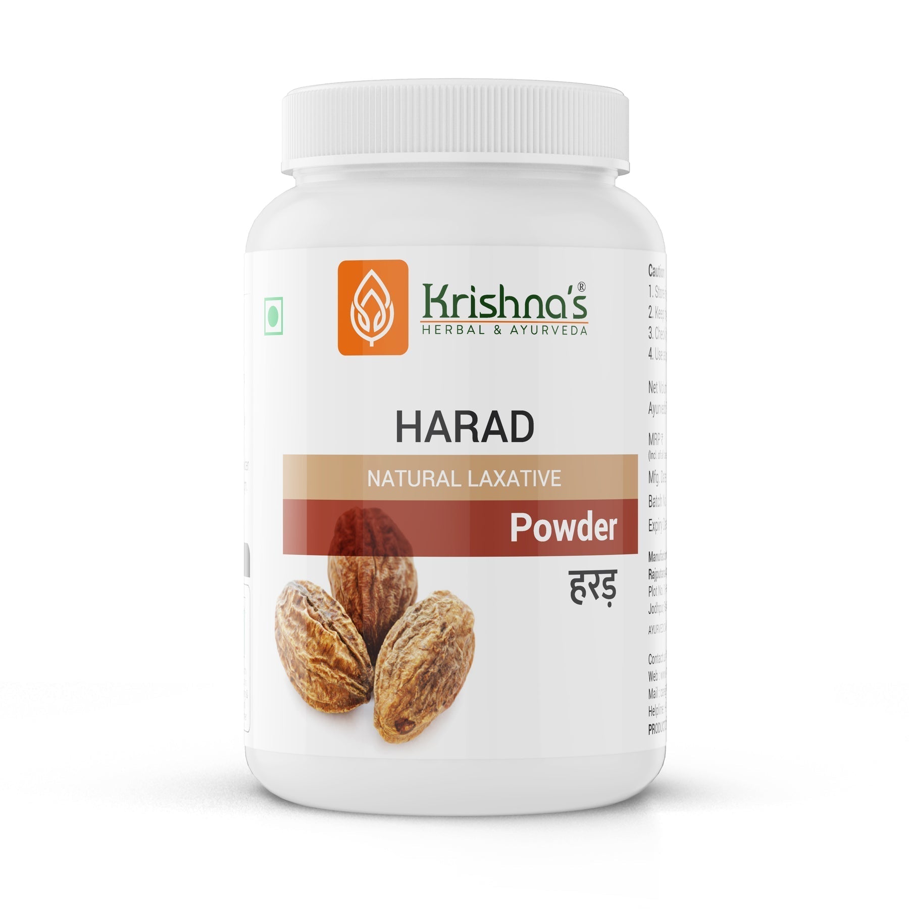 Krishna's Herbal & Ayurveda Harad Powder 