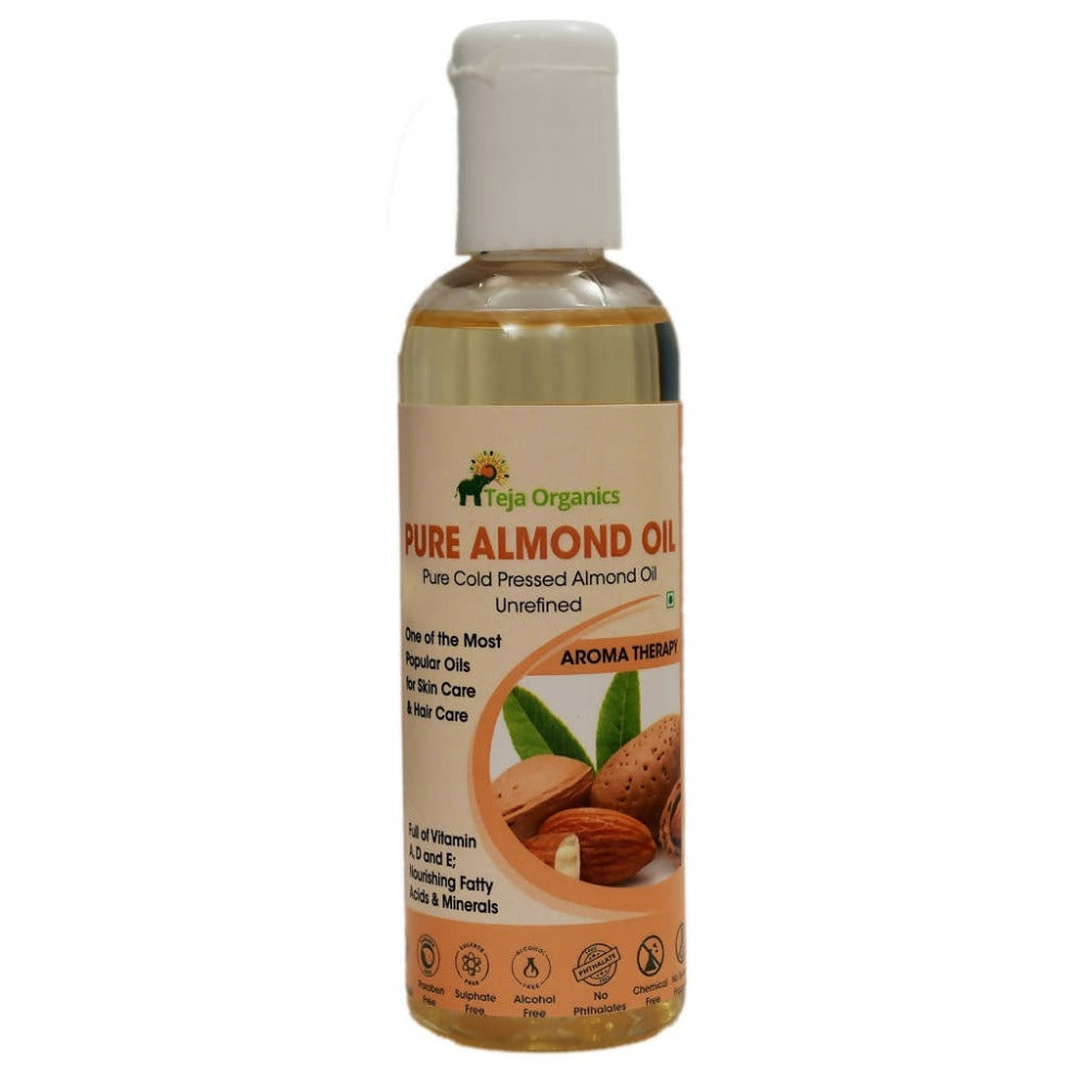 Teja Organics Pure Almond Oil  Grab2Buy Teja Organics Grab2Buy