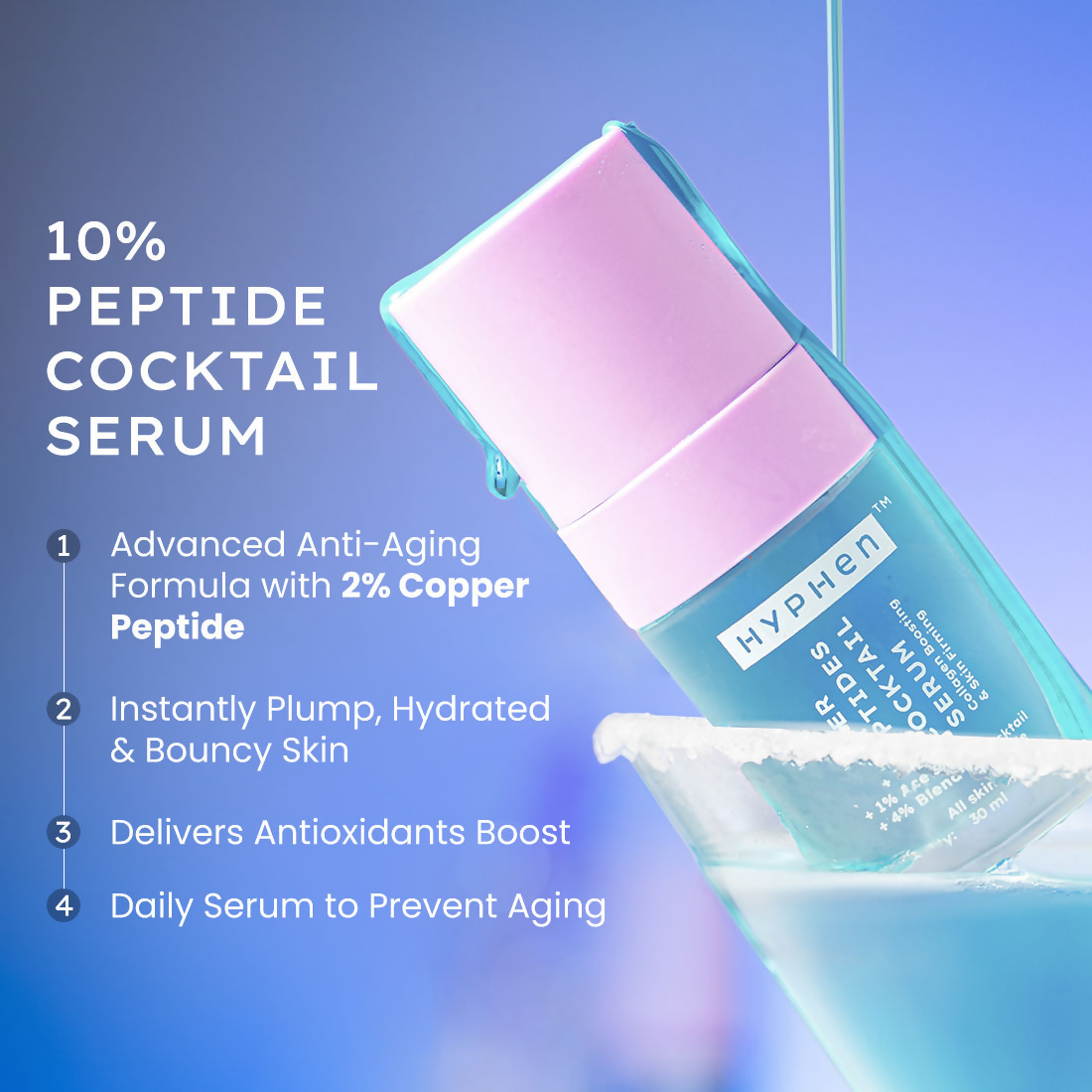 Hyphen 10% Power Peptide Cocktail Serum 