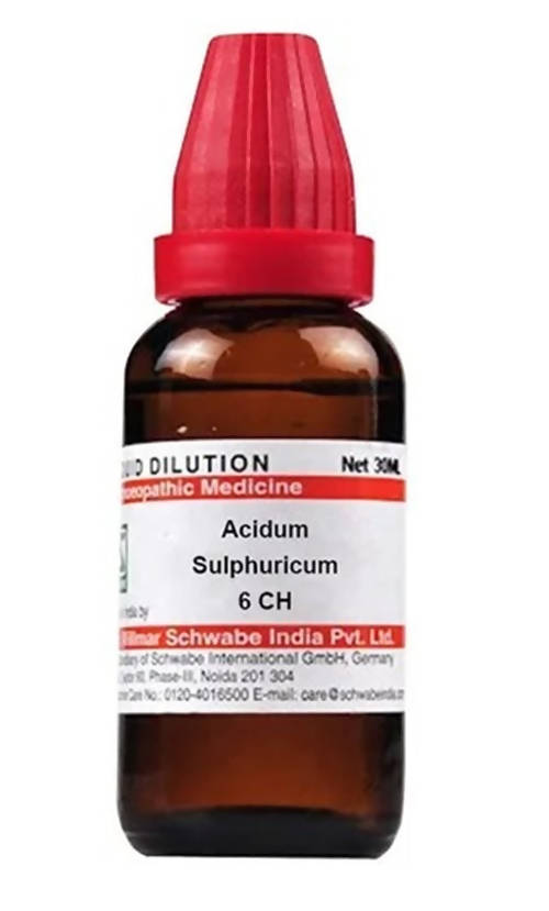 Dr. Willmar Schwabe India Acidum Sulphuricum Dilution 