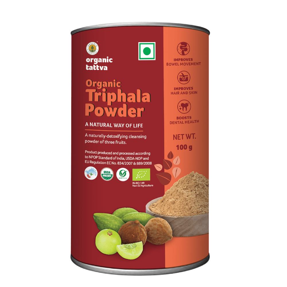 Organic Tattva Triphala Powder 