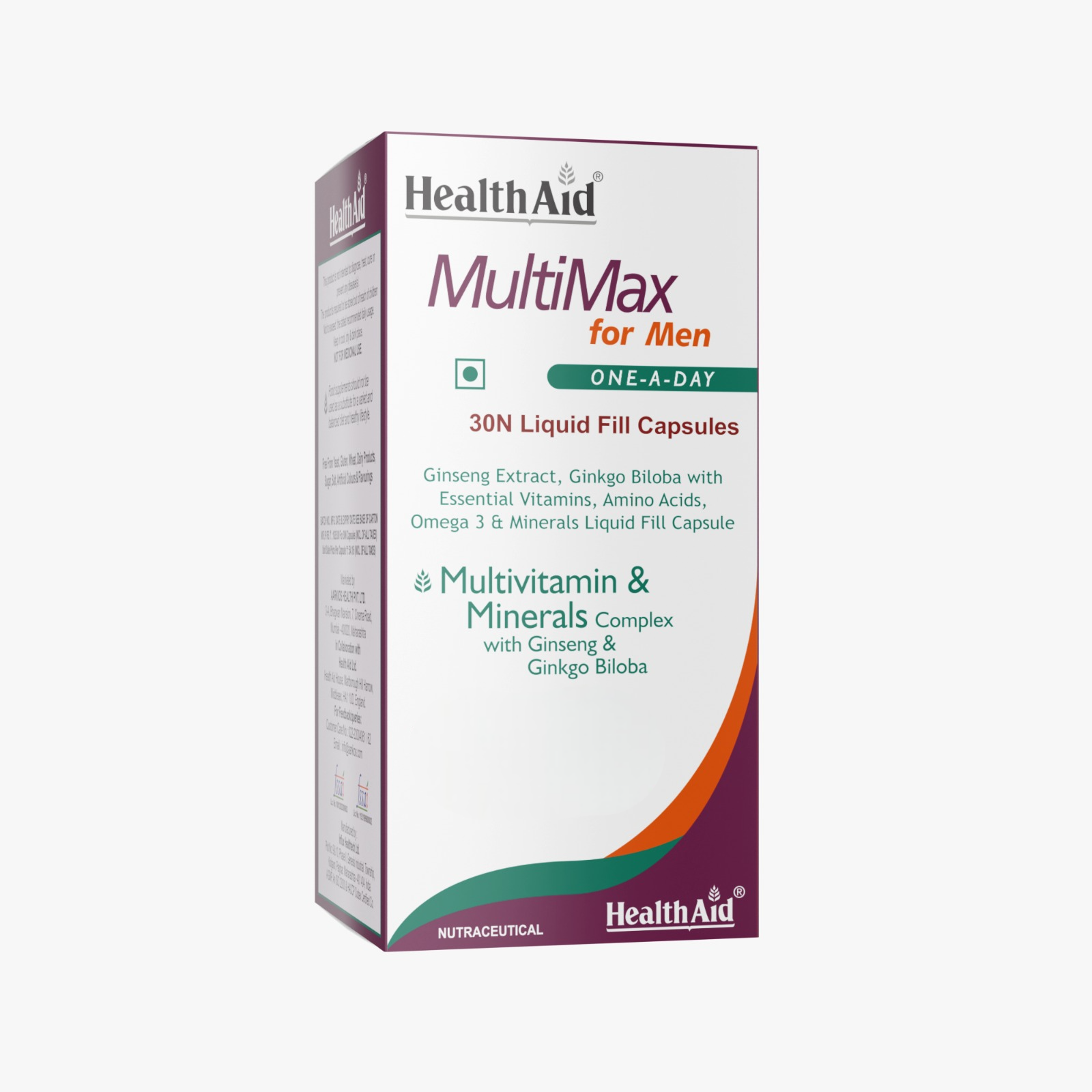 HealthAid MultiMax Softgel Capsules for Men 