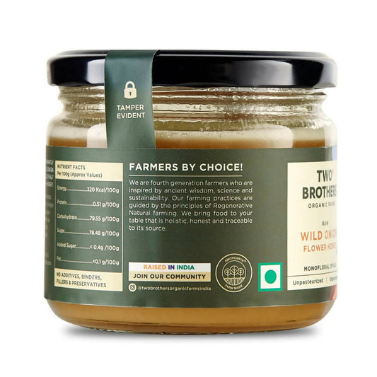 Two Brothers Organic Farms Wild Onion Flower (Pyaji) Honey, Raw Mono-Floral - Distacart