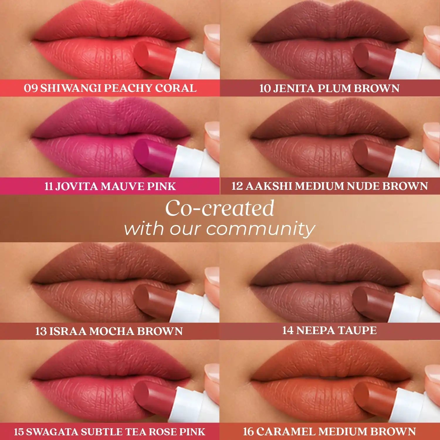 Herb Enriched Ayurvedic Lipstick Micro-Mini Kit 