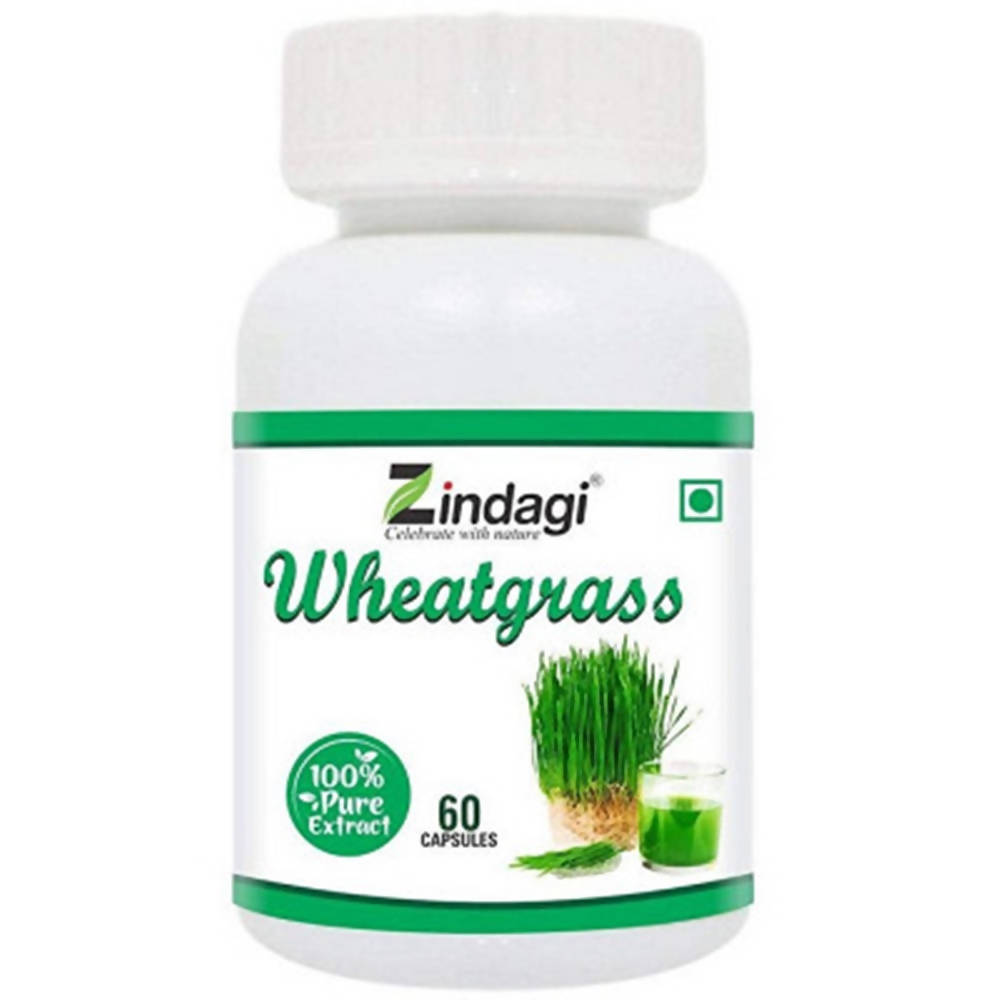 Zindagi Wheatgrass Capsules - Grab2buy