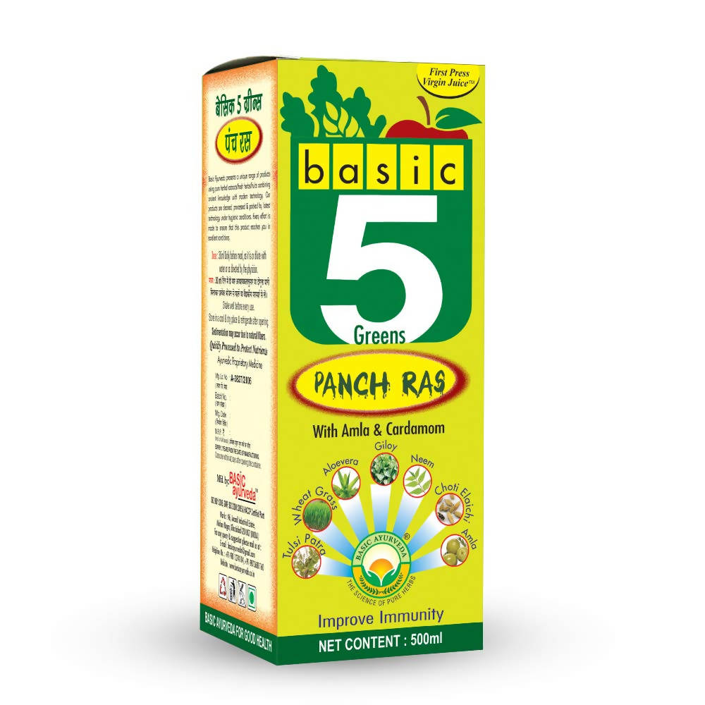 Basic Ayurveda Basic 5 Green Panch Ras 