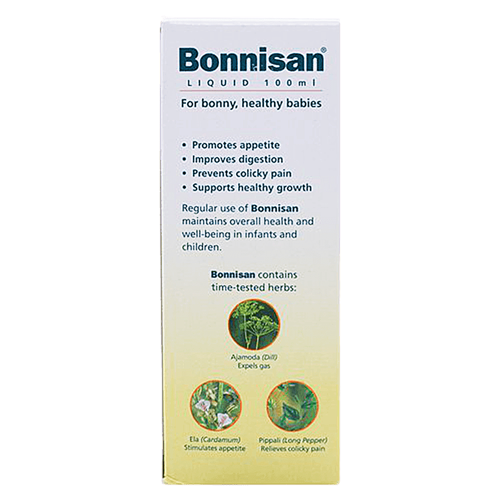 Himalaya Bonnisan Liquid | Ayurvedic Digestive Tonic for Infants & Children 