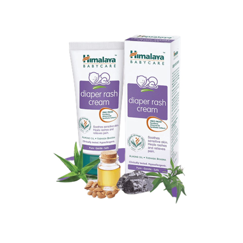 Himalaya Diaper Rash Cream | Ayurvedic Soothing Cream for Baby Diaper Rash Relief & Prevention 