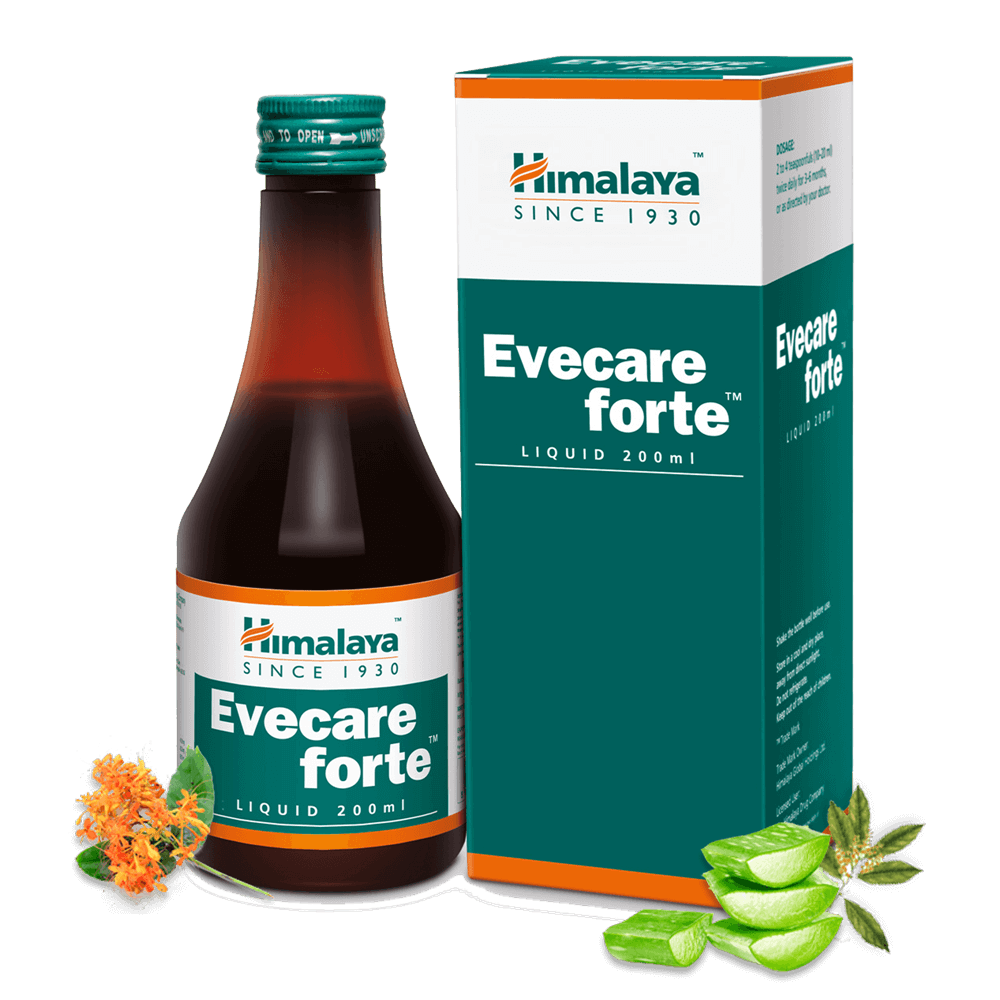 Himalaya Herbals Evecare Forte Liquid | Ayurvedic Women's Tonic for Menstrual Health & Hormonal Balance 