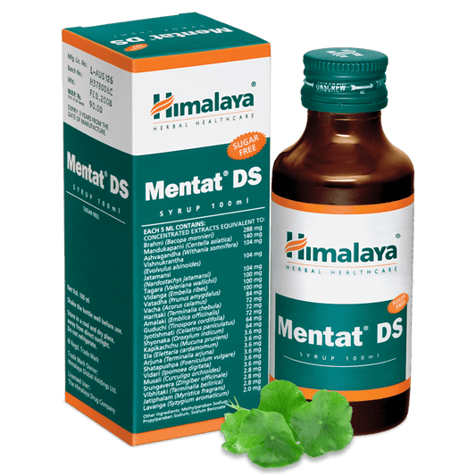 Himalaya Herbals Mentat DS Syrup (100 ml) - Distacart