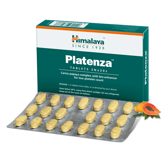 Himalaya Herbals Platenza Tablets - Distacart