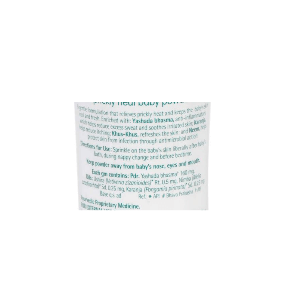 Himalaya Prickly Heat Baby Powder | Ayurvedic Cooling Powder for Heat Rash Relief 