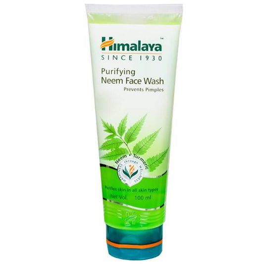 Himalaya Purifying Neem Face Wash | Ayurvedic Acne Control & Deep Cleanse for Oily Skin 